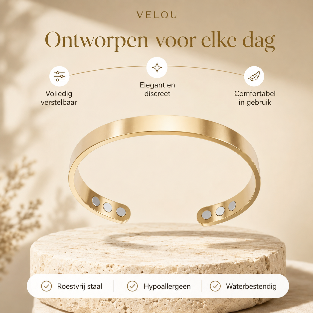 Velou Armband | Jouw Natuurlijke Menopauze Oplossing
